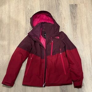 Women’s North Face 3in1 ski jacket